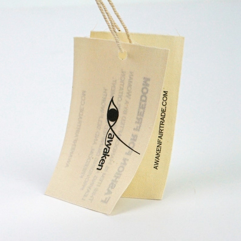 Étiquette personnalisée de pendre de tissu étiquettes | Etsy