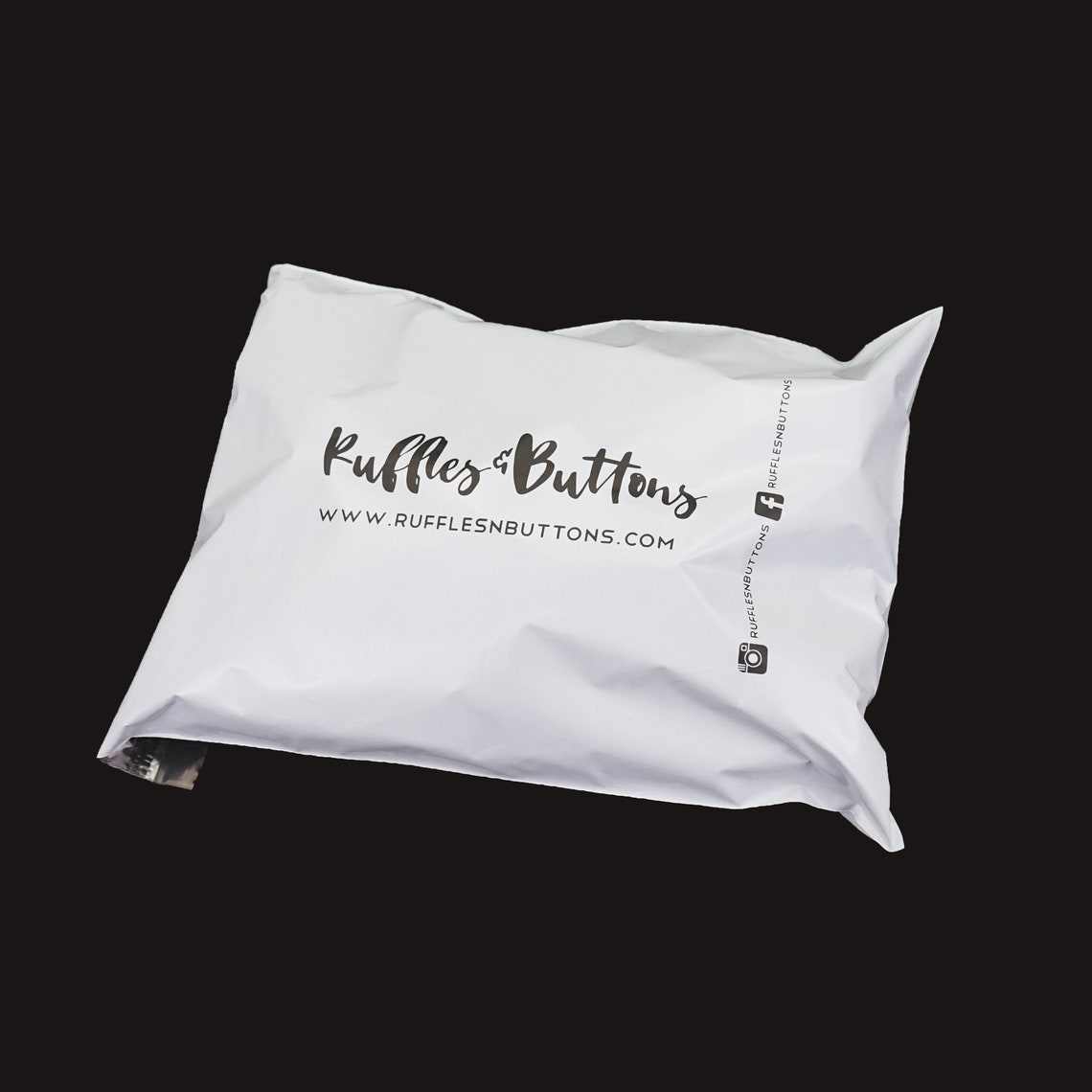 Custom poly mailers for clothing your brand logo colored Etsy