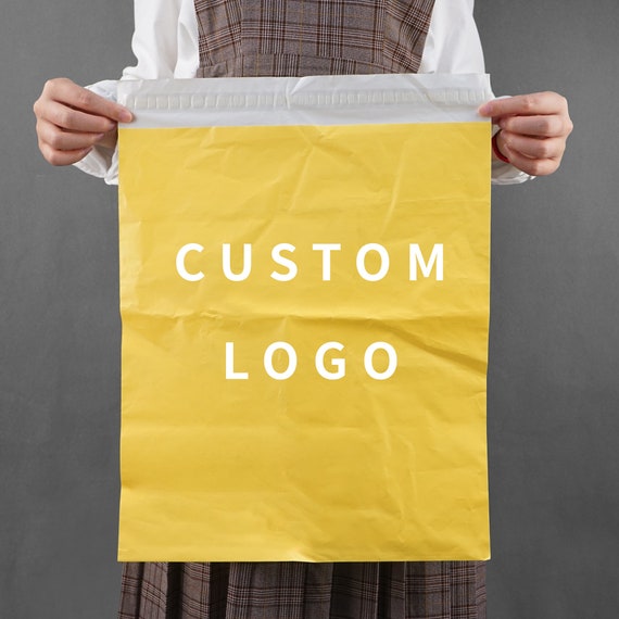 On Sale Yellow Poly Mailers Custom Poly Mailers Free Shipping