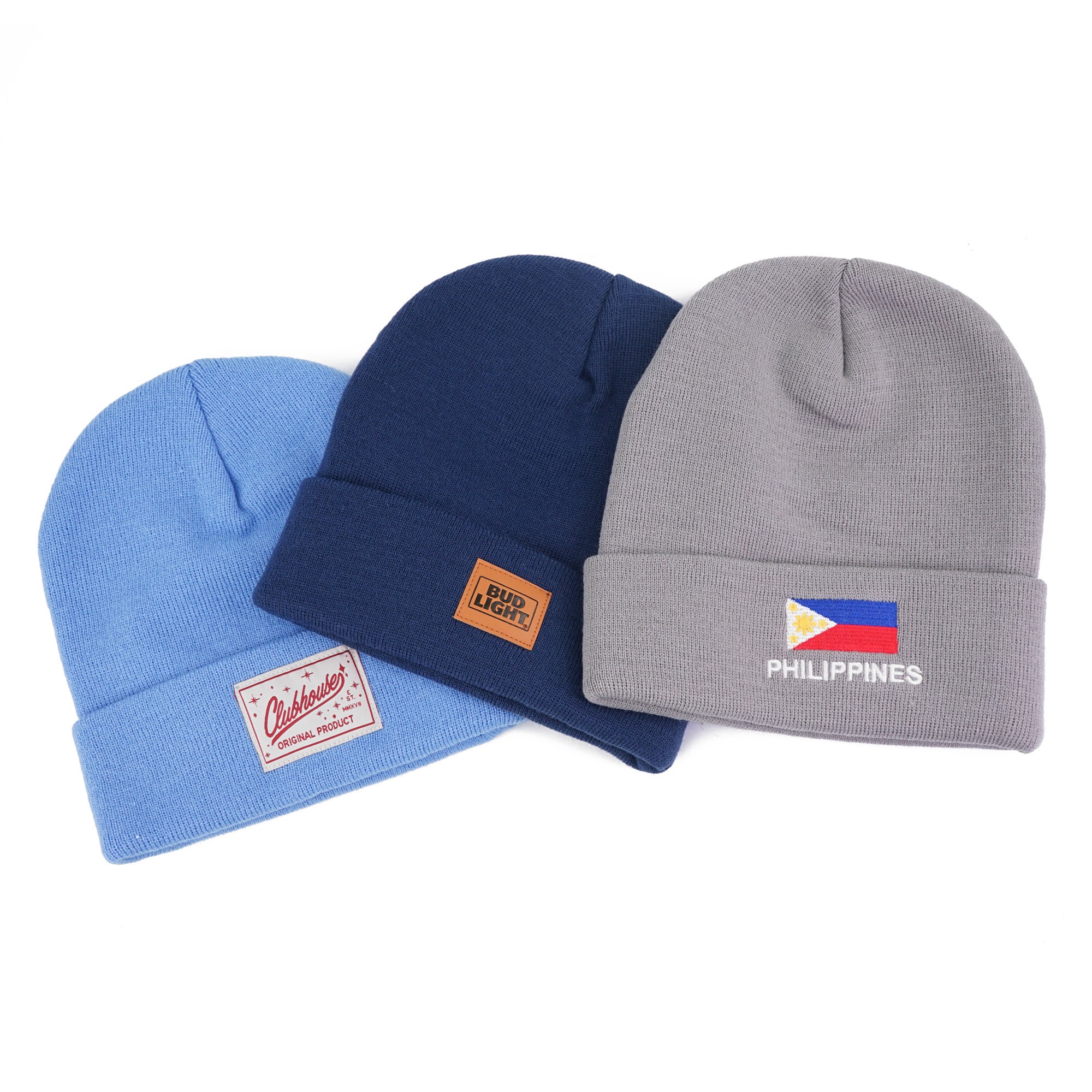 50pcs Custom Beanie Logo Custom Text Cuff Beaniecustom Etsy