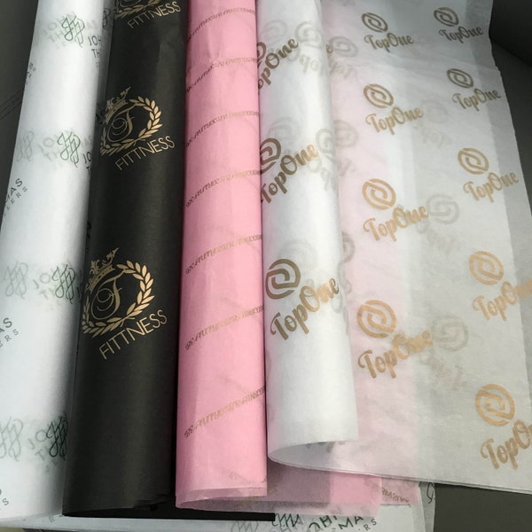 1-1000 Custom Tissue Paper, Branded Tissue Paper, Full Color Tissue Paper, Tissue Paper With Logo, Logo Tissue Paper, Printed Tissue Paper