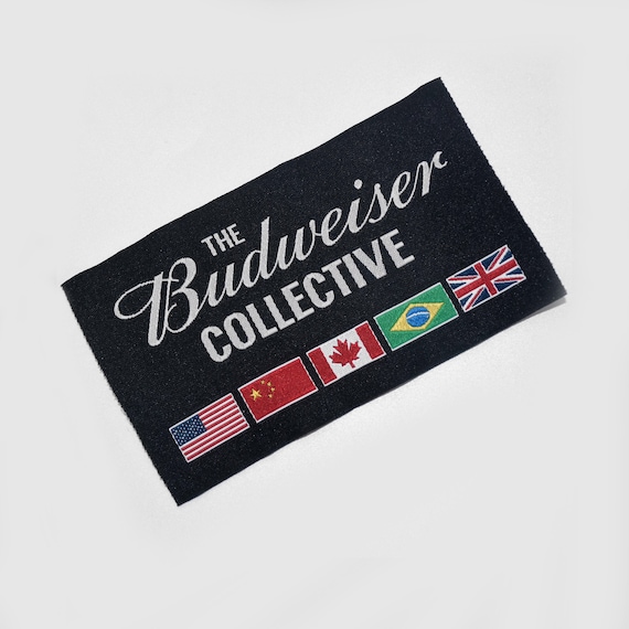 Custom Brand Professional Woven Clothing Labels 200pcs Size within 25mm x 50mm Custom Brand Professional Woven Clothing Labels 200pcs Size within 25mm x 50mm
