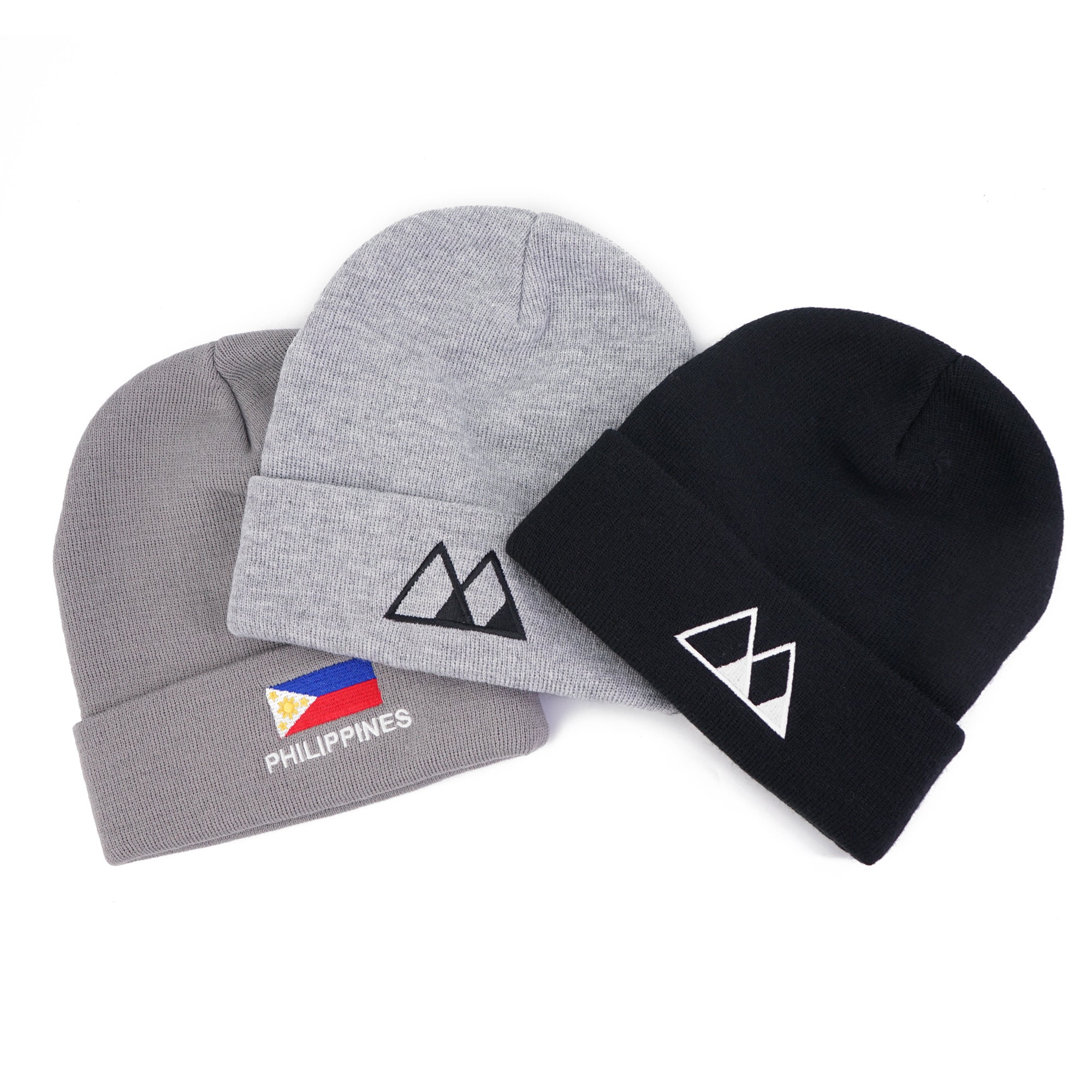 50pcs Custom Beanie Logo Custom Text Cuff Beaniecustom Etsy