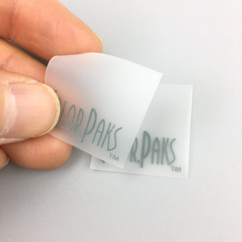 500pcs Custom TPU Clear Clothing Brand Labels for Swimwear - Etsy