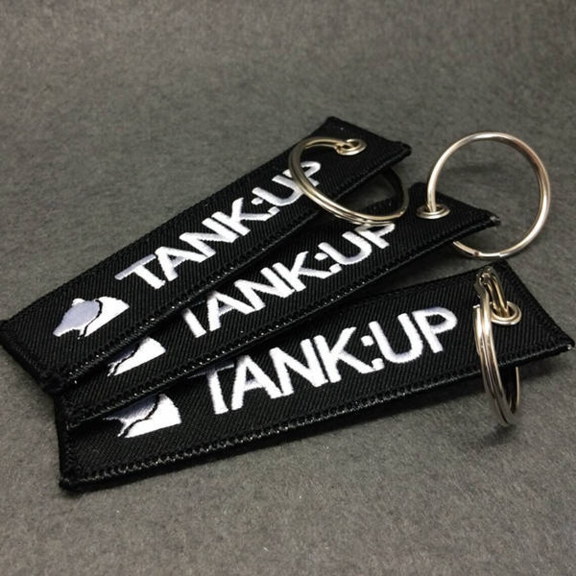 100 Custom Embroidered Luggage Tags Personalized Embroidered Etsy