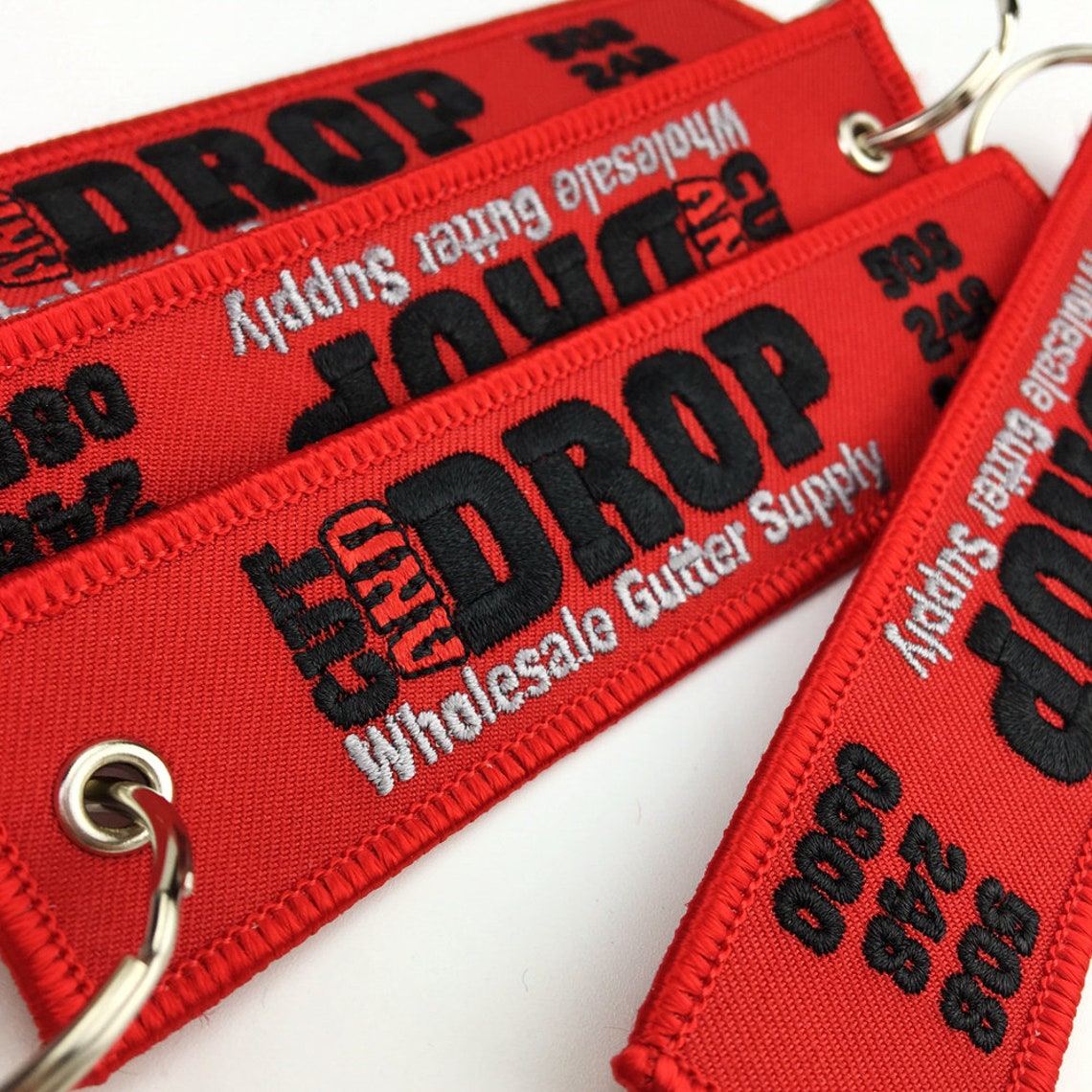 150pcs custom jet tags keychain keychains for clothingCustom Etsy