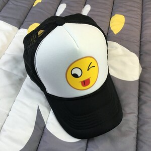 50custom  Emoji Cap,Smile cap, Embroidered Hat, fashion caps, Custom Embroidery, Emoji Baseball Cap, Poop Emoji Custom Embroidery