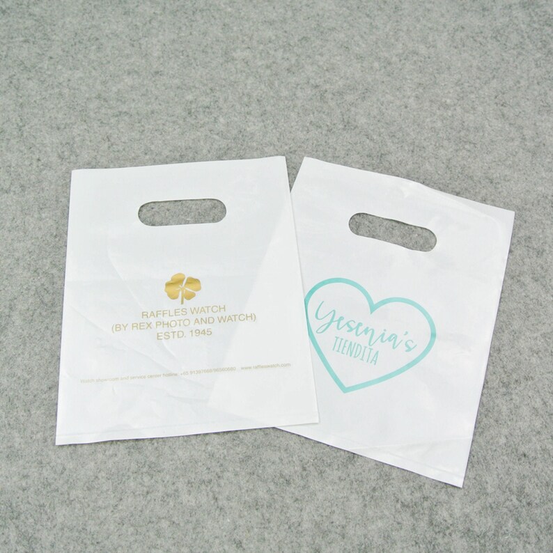 200 12x16 Custom Die Cut Bags Custom Die Cut Handle Bags Etsy