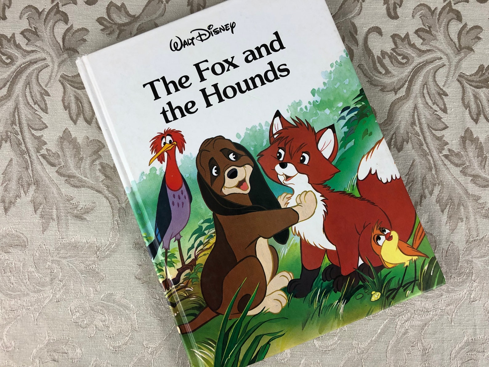 VTG 1988 Disney Fox and The Hounds children's book Etsy