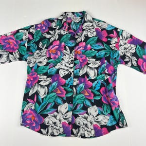 Vintage Men&#39;s 80&#39;s Hawaiian Button Up Party Shirt