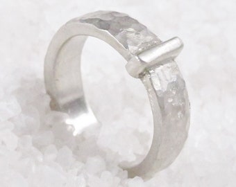Claire Fraser silver outlander wedding ring, wedding ring, TV series ring, alternative bride ring, Scottish wedding