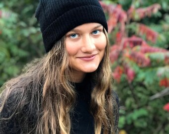 MARIA CASHMERE BEANIE - Adult sizes