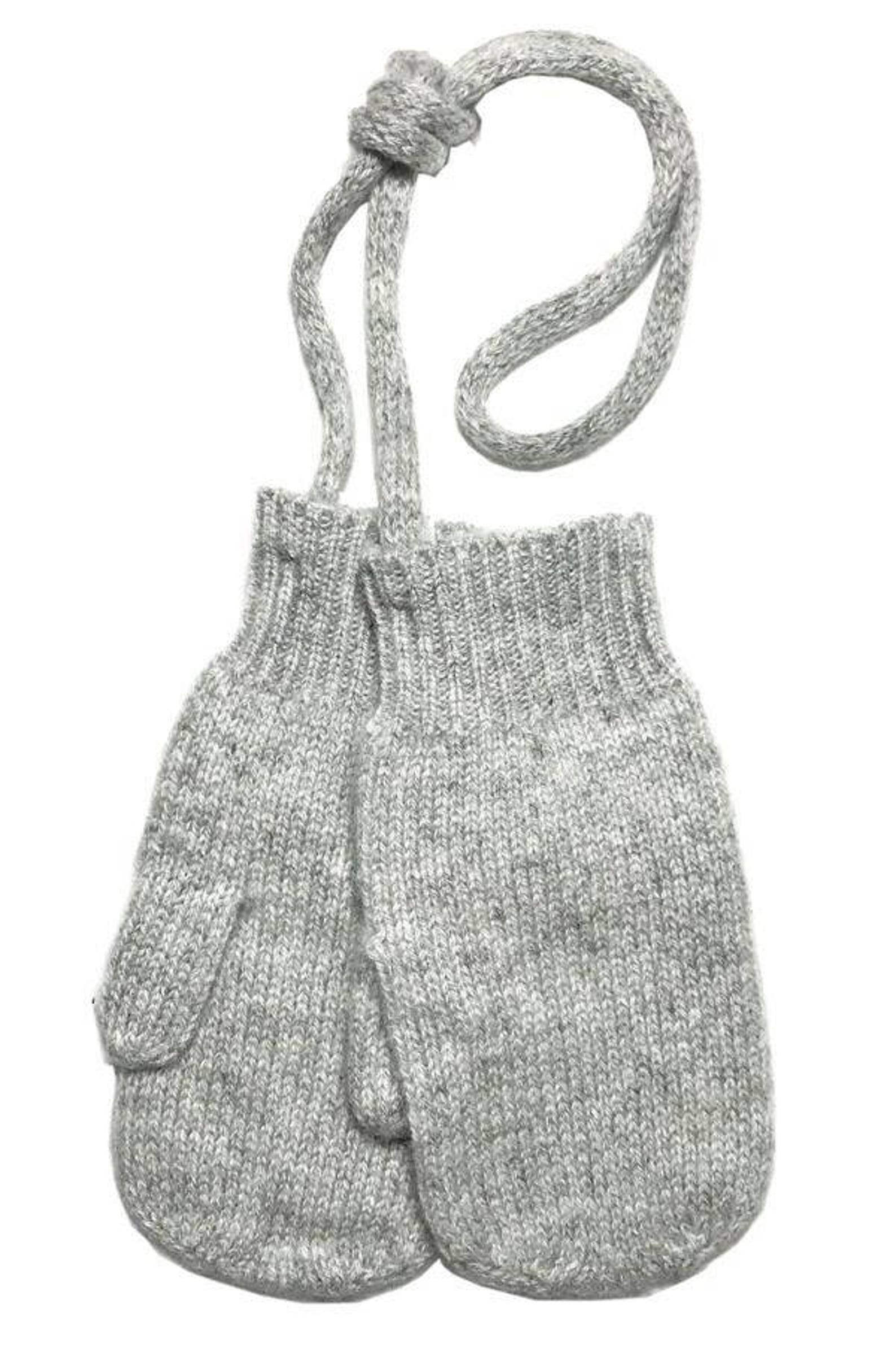 Unisex Pure Cashmere Mittens Baby to Kids Etsy