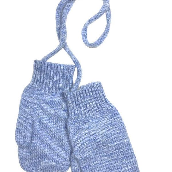 Unisex Pure Cashmere Mittens baby to Kids