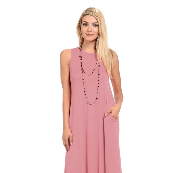 Dusty Pink Dress Etsy