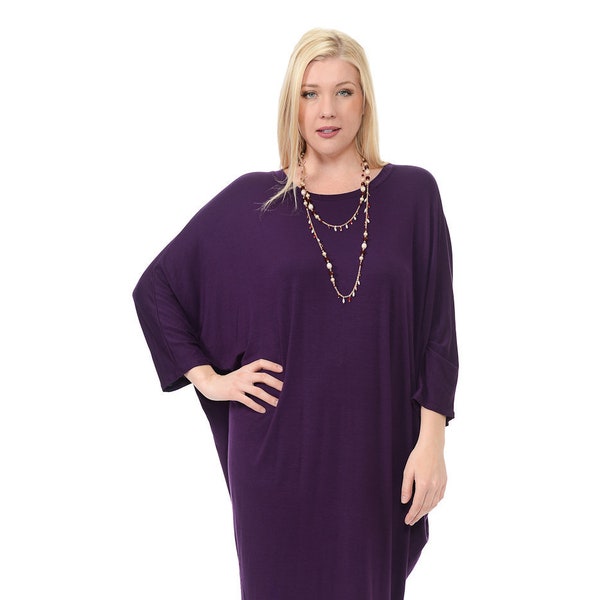 Umgee Full Size Half Sleeve Dolman Sleeved Romper Plus Size main image 1