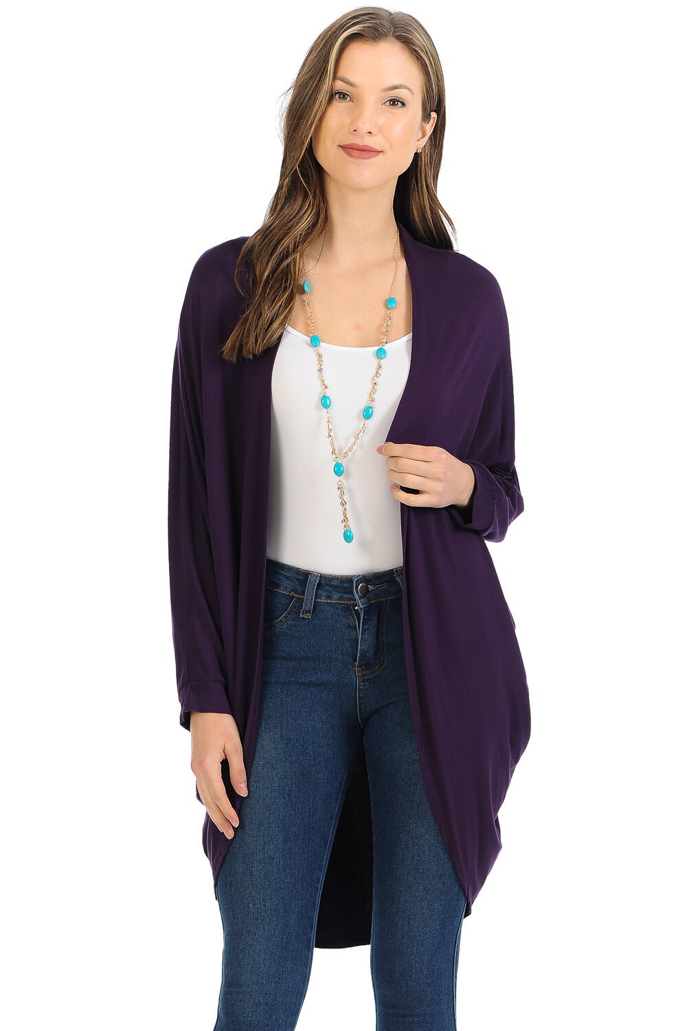 Eggplant Cardigan - Etsy