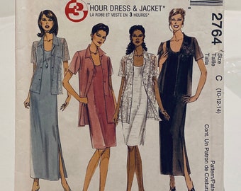 McCall's Pattern 2764, Size 10-14. Pattern has not been cut. Original Packaging.