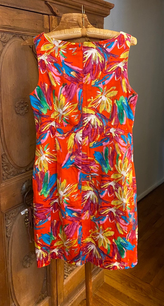 Embrace the Colors ! Vintage Chetta B Dress, Size… - image 4