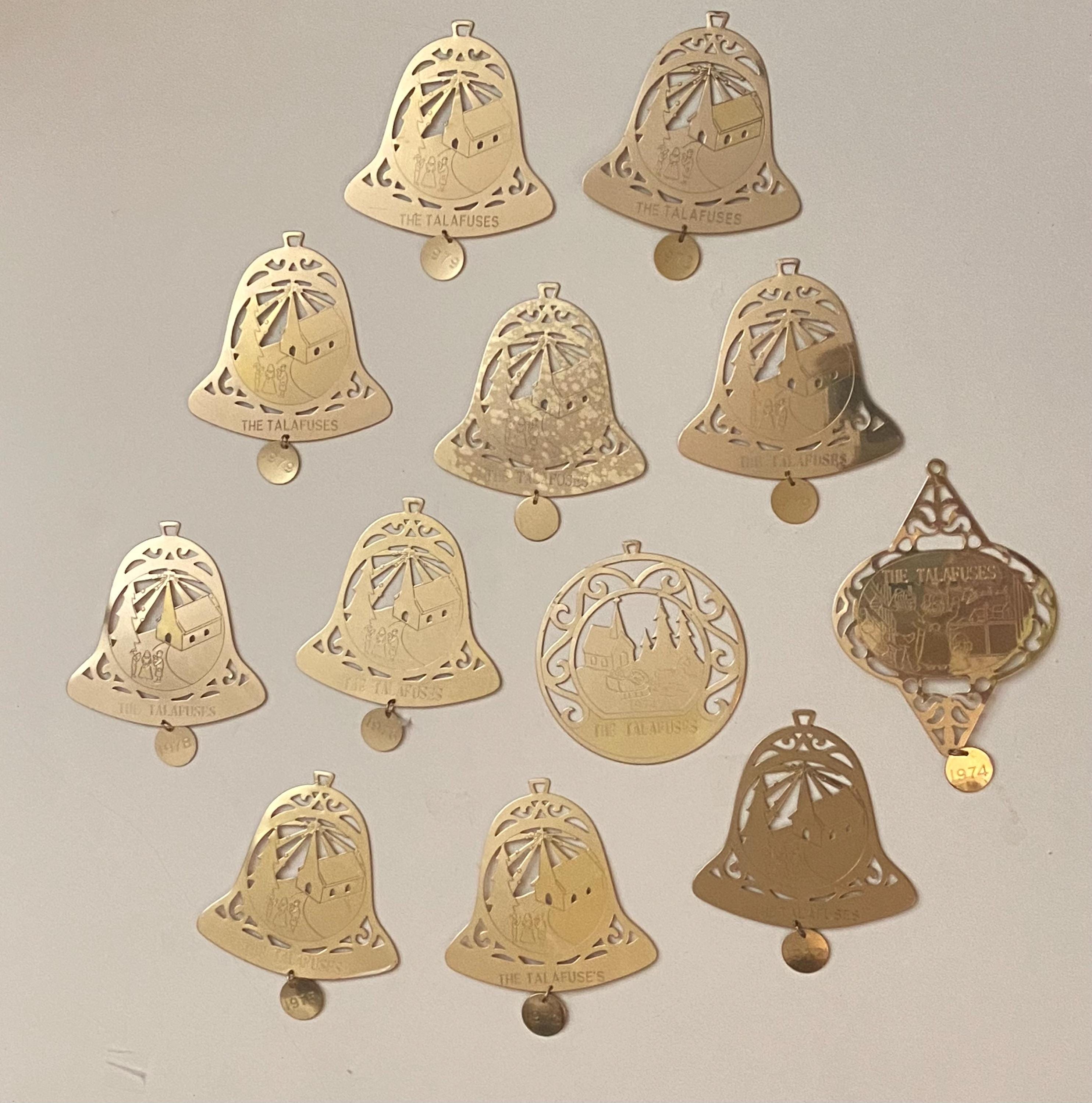 Lillian Vernon Metal Christmas Ornaments(14). - Etsy