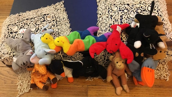 vintage ty stuffed animals