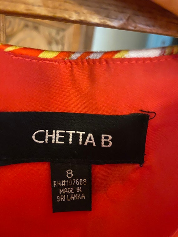 Embrace the Colors ! Vintage Chetta B Dress, Size… - image 3