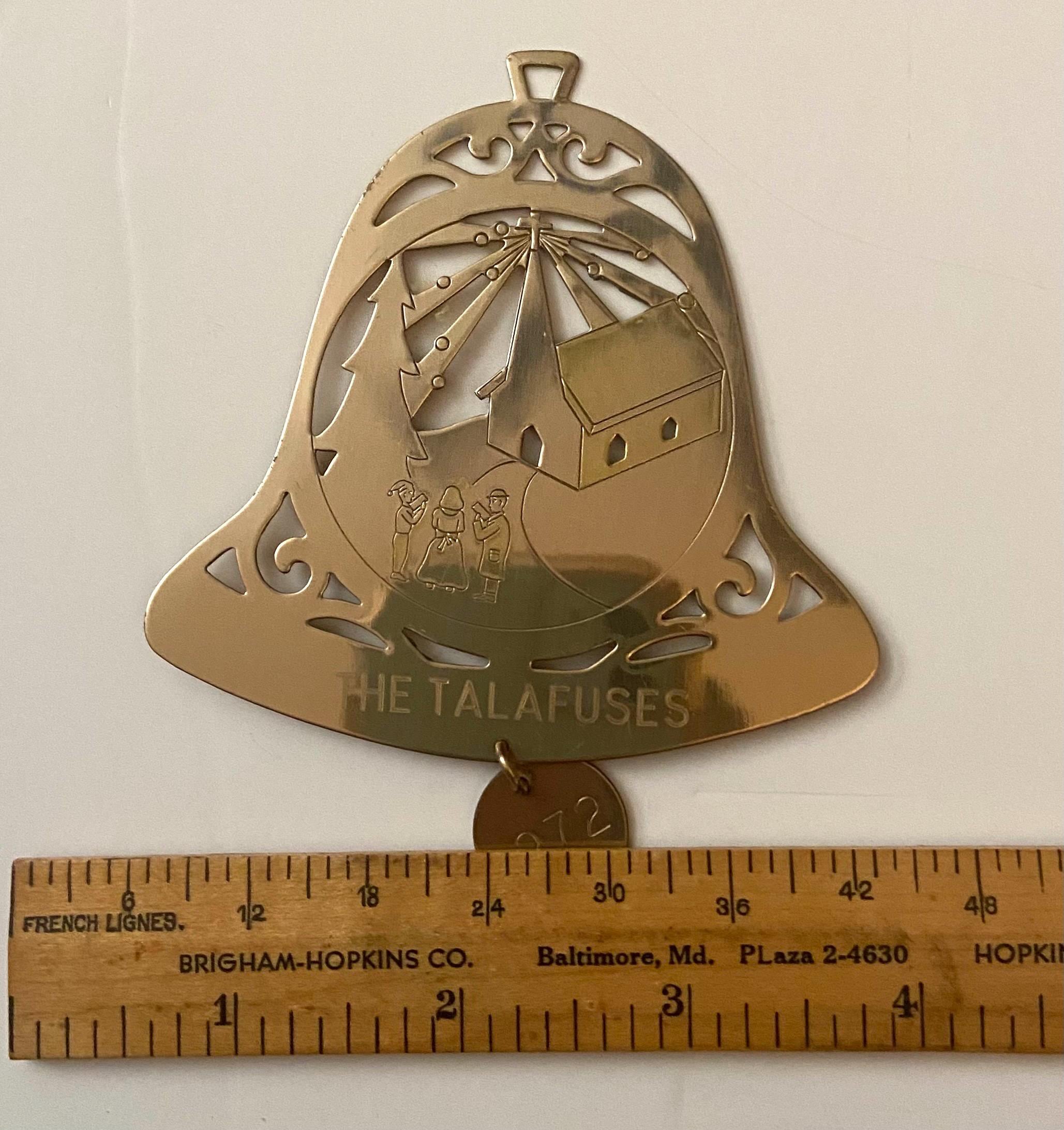 Lillian Vernon Metal Christmas Ornaments(14). - Etsy