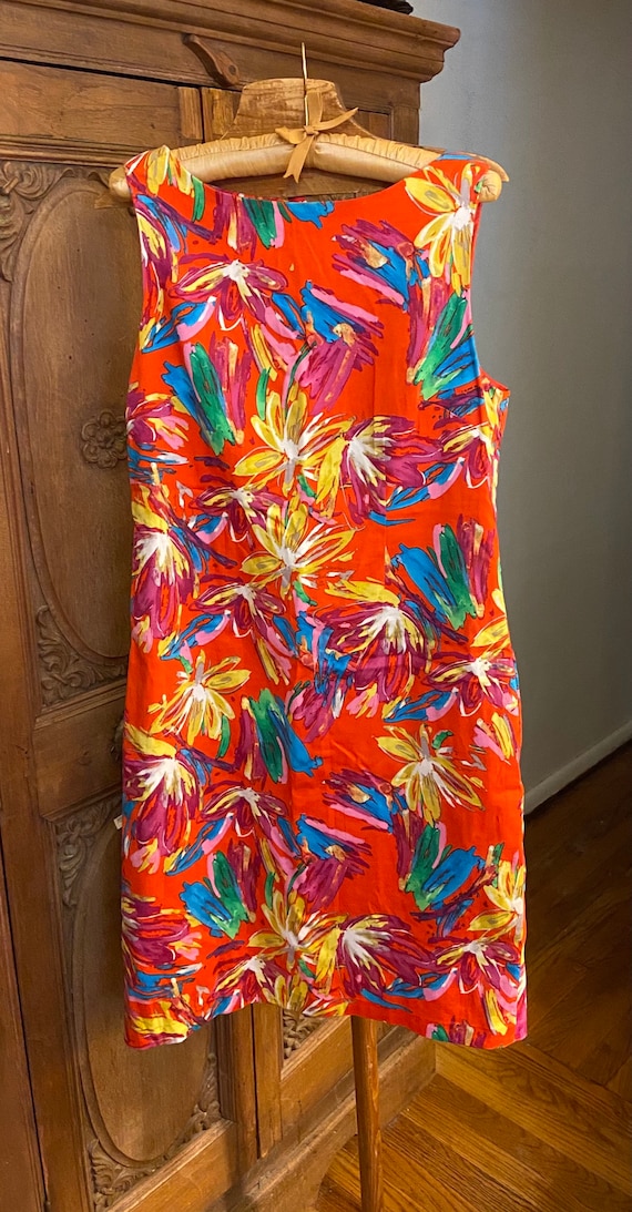 Embrace the Colors ! Vintage Chetta B Dress, Size… - image 1