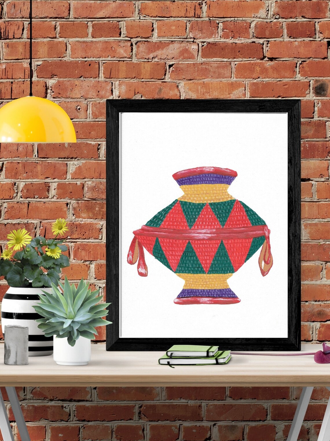 African Wall Art Set of 3 Oromo Art Printable Wall Art Etsy