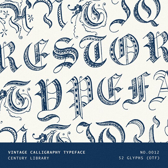 Ornate Font