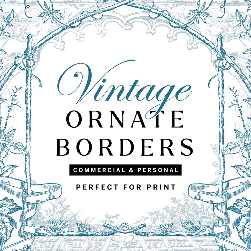 Ornate Borders - Etsy