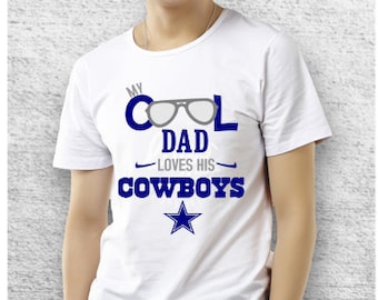 Fathers Day Cool Dad-Dallas Cowboys SVG