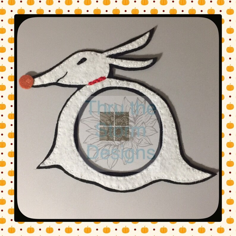 Nightmare Before Christmas Milestone Blanket With Oogie Boogie or Zero Marker for Infants and