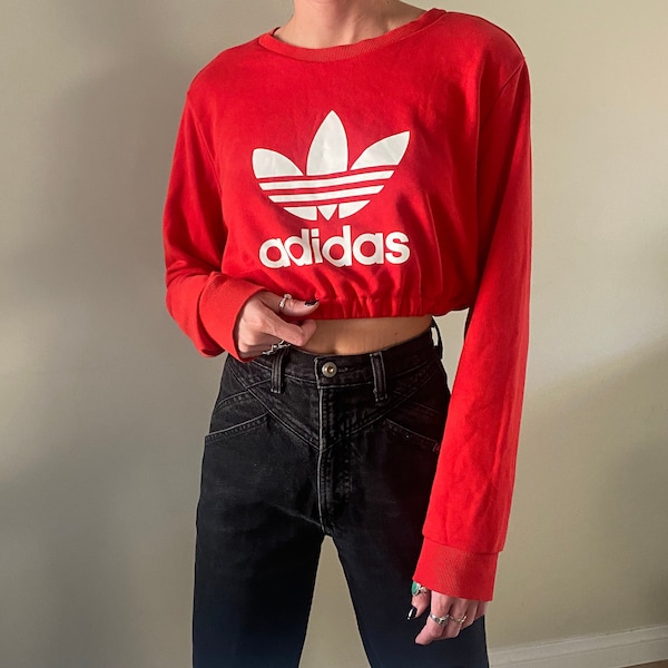 Cropped Adidas Sweatshirt