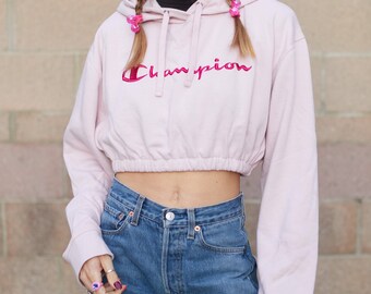 champion sweater crop top 60