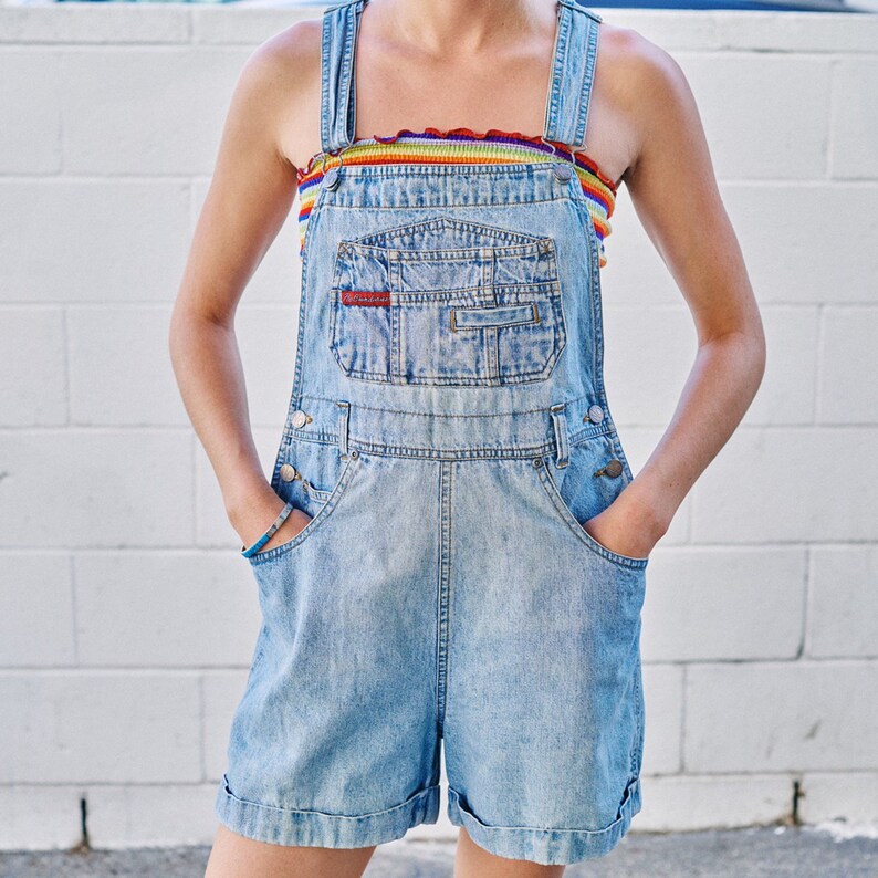 Vintage Denim Overalls