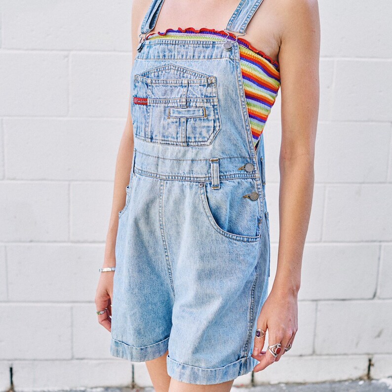Vintage Denim Overalls