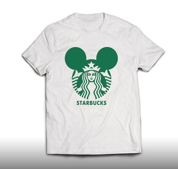 mickey mouse starbucks shirt