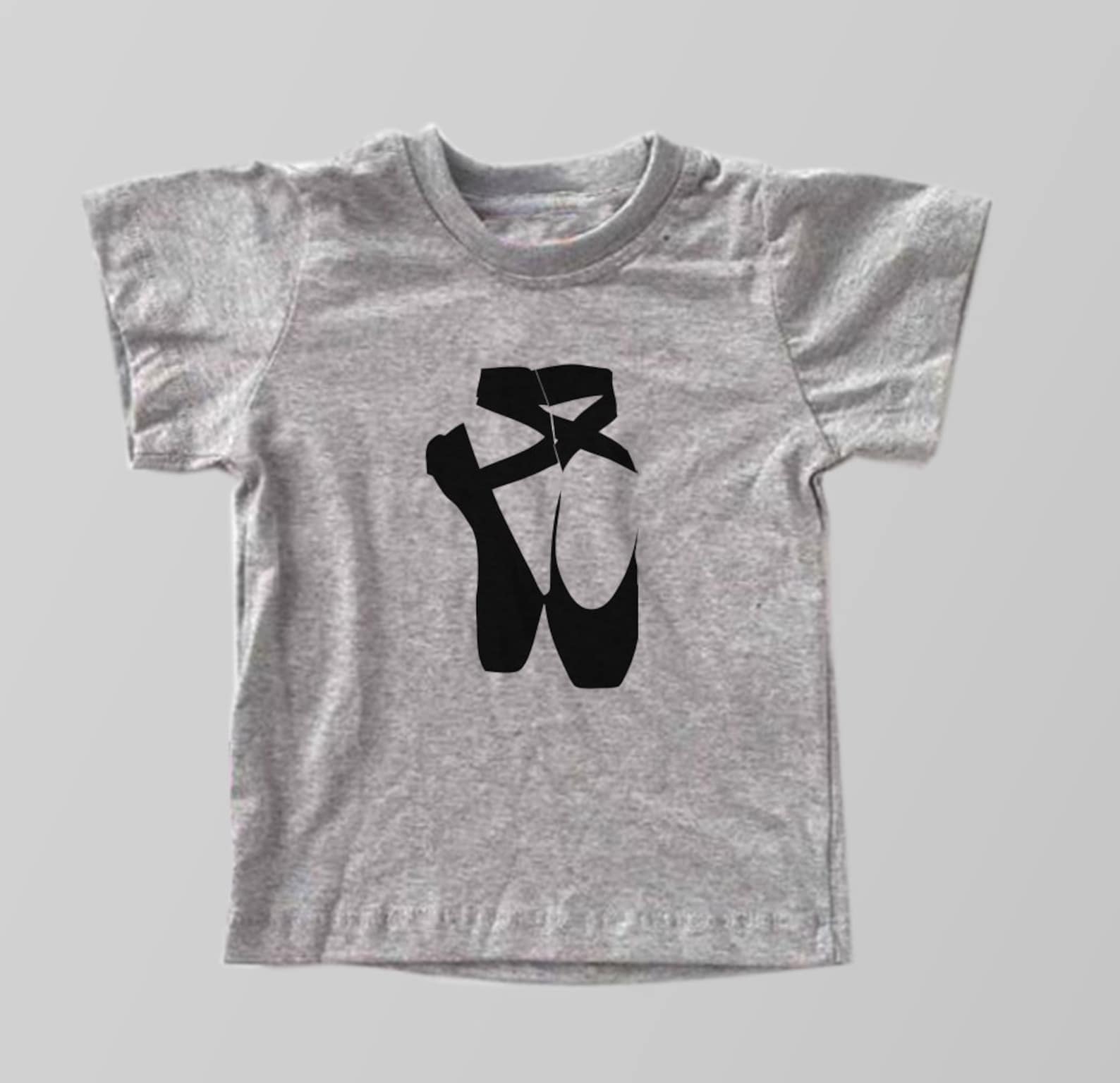 ballet shoes kids toddler ballet pointe shoes shirt t-shirt tee