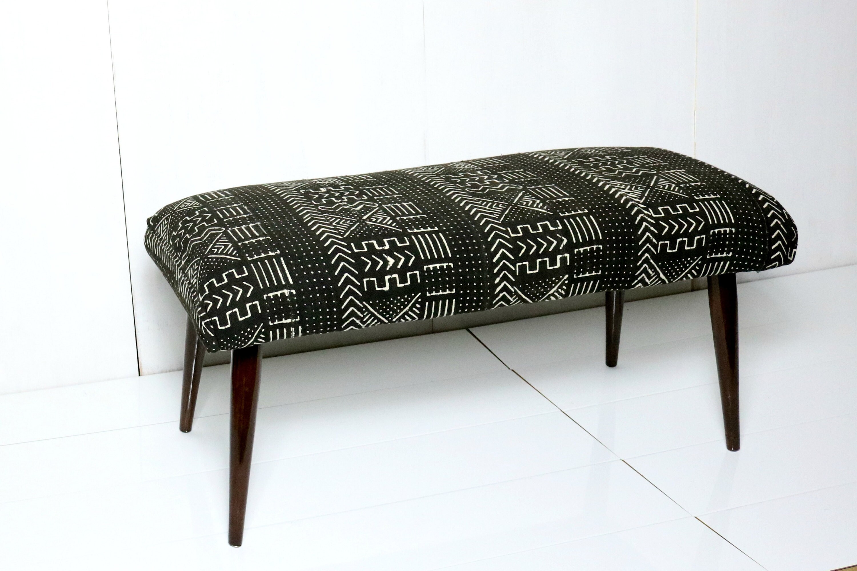 Home & Living Entryway Furniture Furniture Black and White Mud Cloth ...