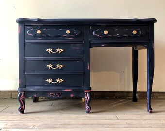 French Provincial Desk Etsy