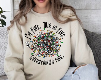 Christmas sweater, christmas sweatshirt, funny Christmas sweatshirt, cute sweatshirt