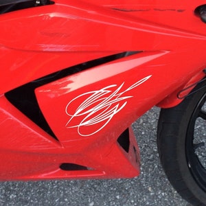 pinstripe decals, motorcycle helmet decal, car bumper decal, window stickers, ornament stickers, tuning decals, scooter stickers