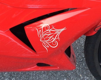pinstripe decals, motorcycle helmet decal, car bumper decal, window stickers, ornament stickers, tuning decals, scooter stickers