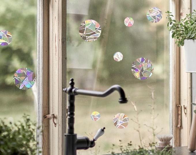 Rainbows & Sunshine Suncatcher Sticker Suncatcher Sticker Rainbow Maker ...