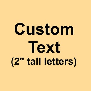 2&#39;&#39; hoge aangepaste letters stickers, tot 20 letters, aangepaste letters, aangepaste teken, aangepaste letters stickers, gouden letters, gouden teken, aangepaste tekst