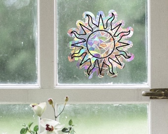 suncatcher ventana aferrarse, prismas de arco iris ventana calcomanía, fabricante de arco iris, suncatcher para la ventana, arco iris suncatcher pegatina, ventana aferrarse