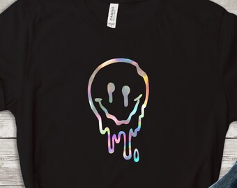 Dripping Smiley Face Etsy