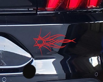 pinstripe decals, motorcycle helmet decal, car bumper decal, window stickers, ornament stickers, tuning decals, scooter stickers