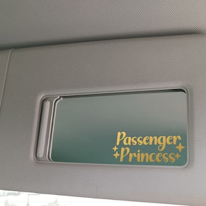 Adesivi Passenger Princess Per Auto - 4 Pezzi Decorativi Per Finestrini - Design Corona E Stelle - Foto 12